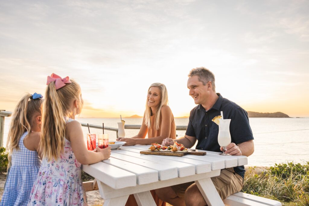 Eating on Great keppel island dining eating great keppel island